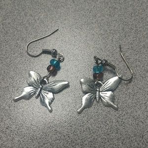 Butterfly earrings